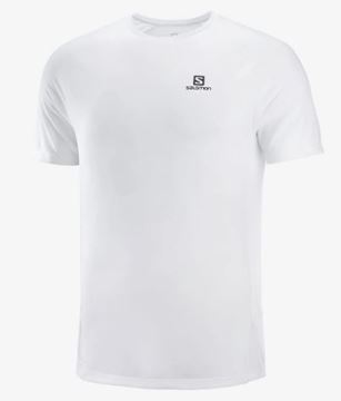 Picture of SALOMON - CROSS REBEL SS TEE M WH